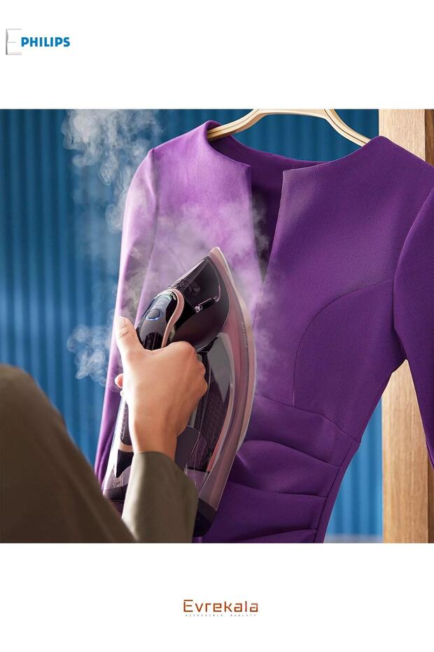 Evrekala Shop Buharlı Azur Ütü Philips New Iron 3000W -Yetkili Satıcı Evrekala-. - 3