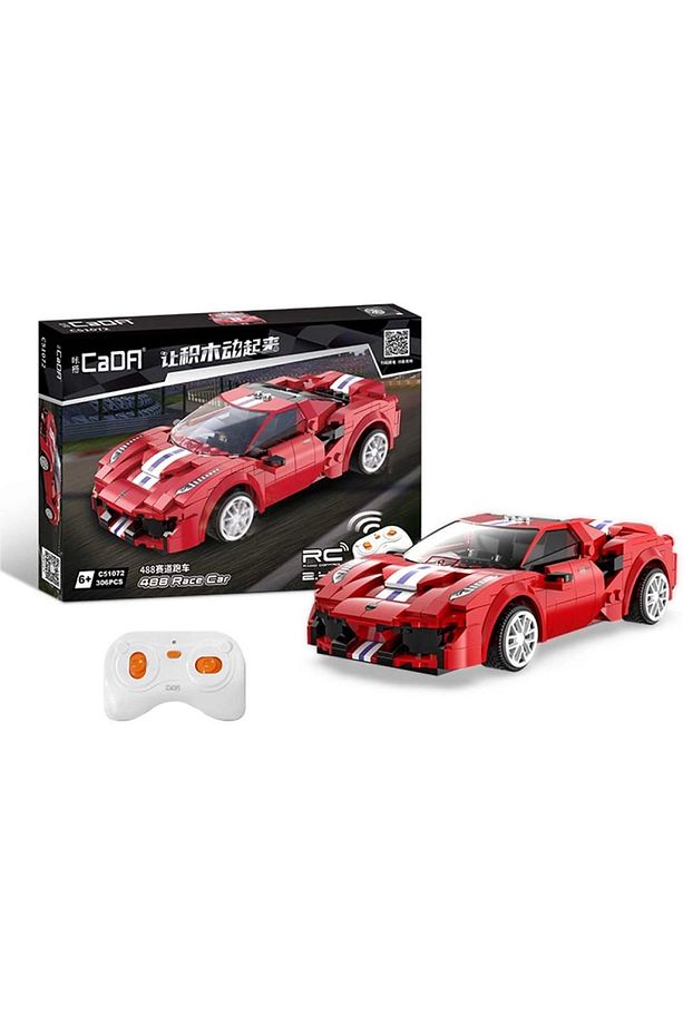 488 Race Car 306 Parça Block Oyuncak Maker Bricks Move - 1