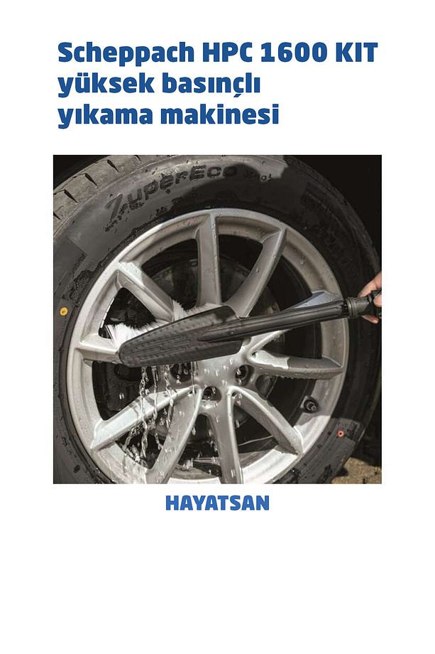 HPC 1600 KIT yüksek basınçlı yıkama makinesi - 3