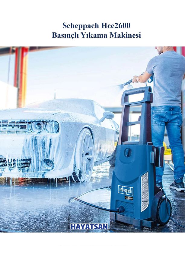 Hce 2600-2400w Yüksek Basınçlı Yıkama Makinesi - 2