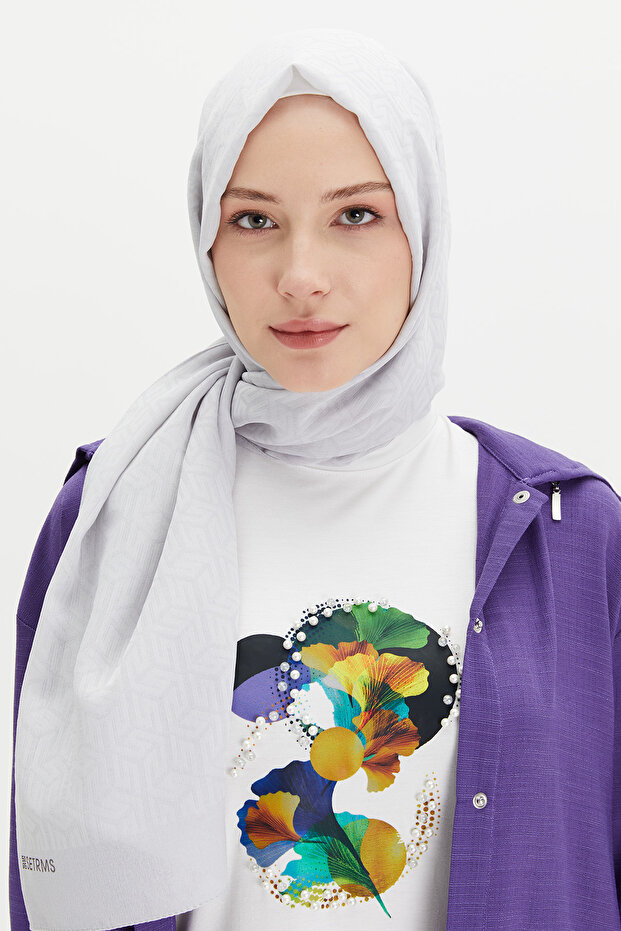 Labirent Desenli Şal - 1