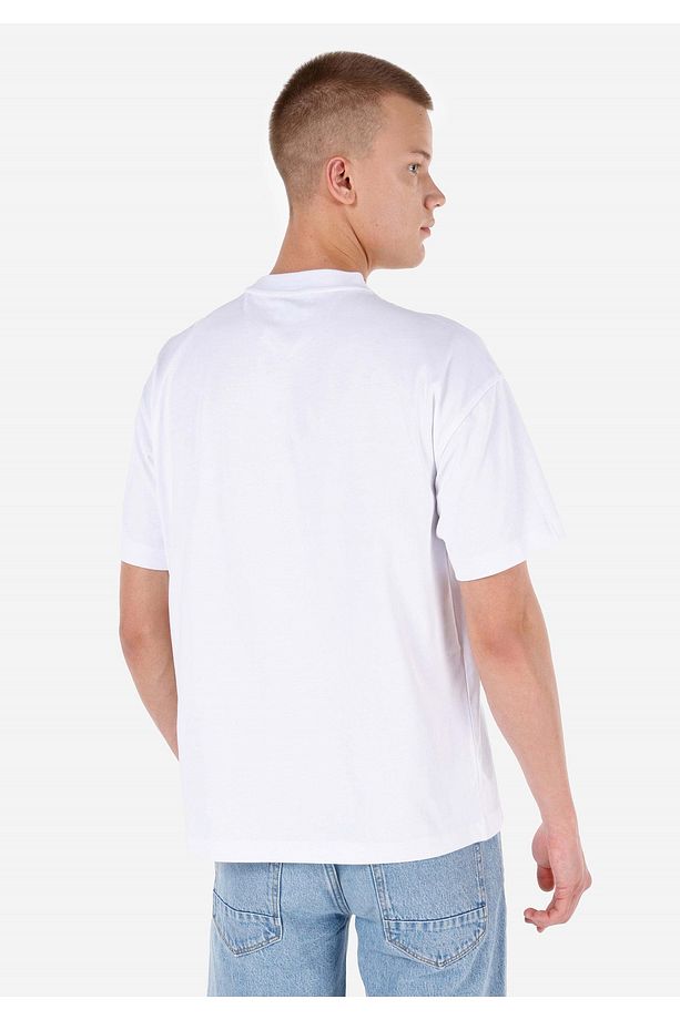 UNISEX Lilseb Sloganlı Beyaz Tişört - 6