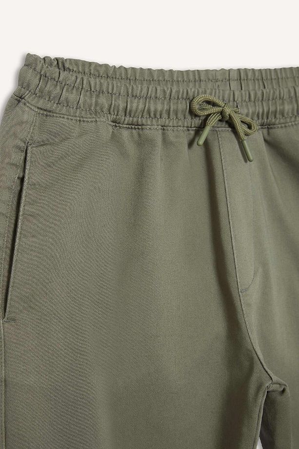 Yazlık Jogger Pantolon Beli Bağcıklı Cepli D5966ax25sp - 8