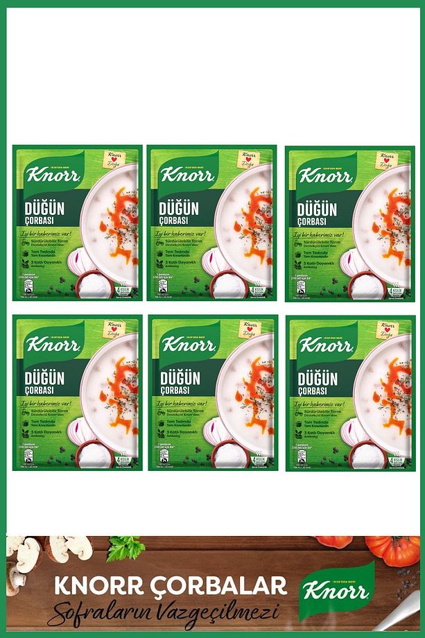 Düğün Çorbası 72 gr X 6 Adet - 1