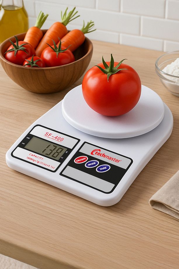 Dijital Hassas 10 Kg Mutfak Terazisi Tartısı Lcd Ekranlı - 5