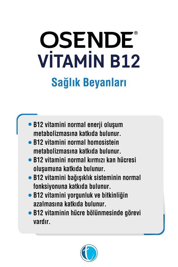 Vitamin B12 30 Dilaltı Tablet Metilkobalamin - 4