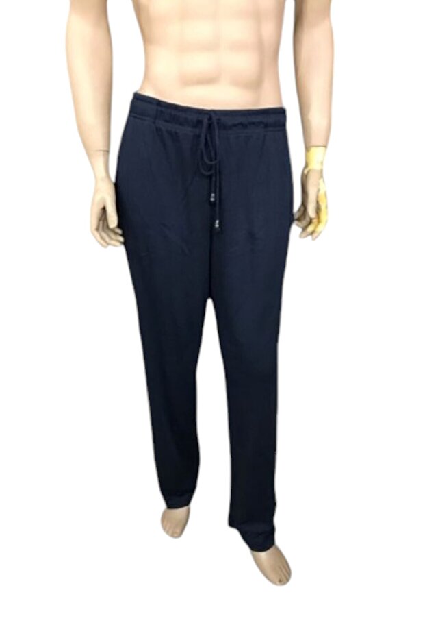 2611- Bonanza Unisex % 100 Pamuk Tek Alt-lacivert - 1