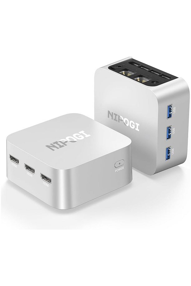 T8 PLUS N100 Intel Alder Lake 12.Nesil N100 16GB DDR5 512GB NVMe WiFi 5 BT 4.2 WIN11 Mini PC - 4