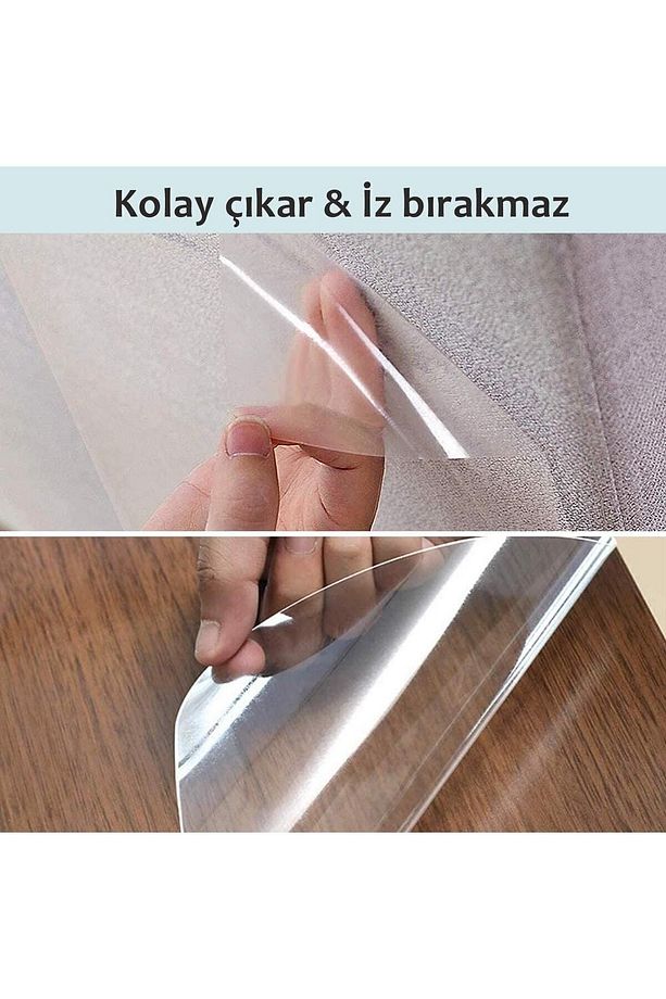 Kedi Eğitim Bandı Tek Yüz Yapışkanlı Tırmalama Caydırıcı Koltuk Mobilya Koruyucu 25x45 Cm. 4 Adet - 5