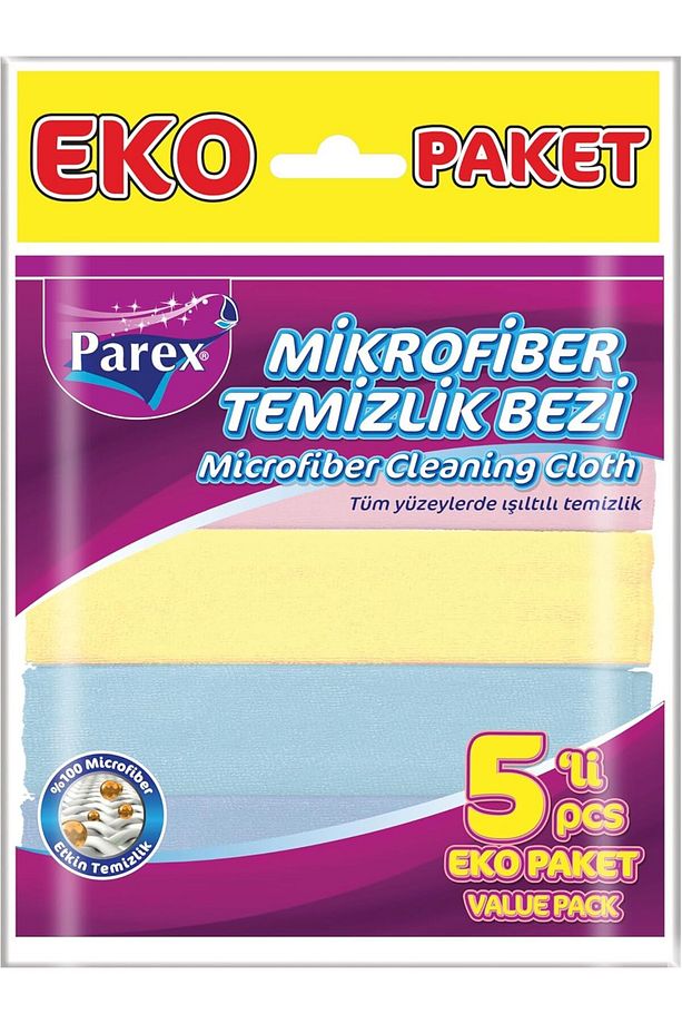 Mikrofiber Temizlik Bezi 5'li - 1