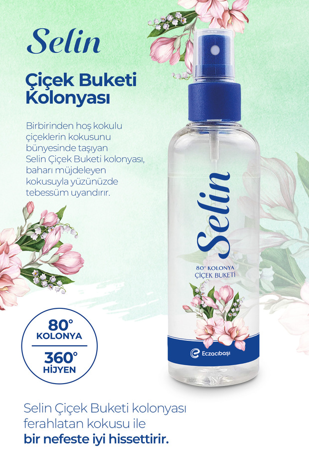 Parfümlü Sprey Kolonya Seti - 4