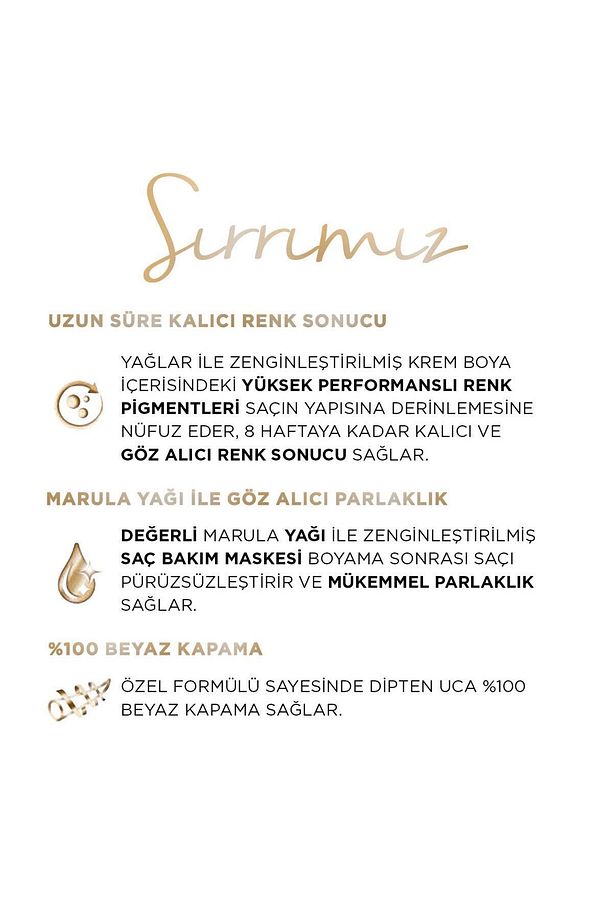 Deluxe Yoğun Renkler Saç Boyası Tarçın Kahve 7-57 - 5