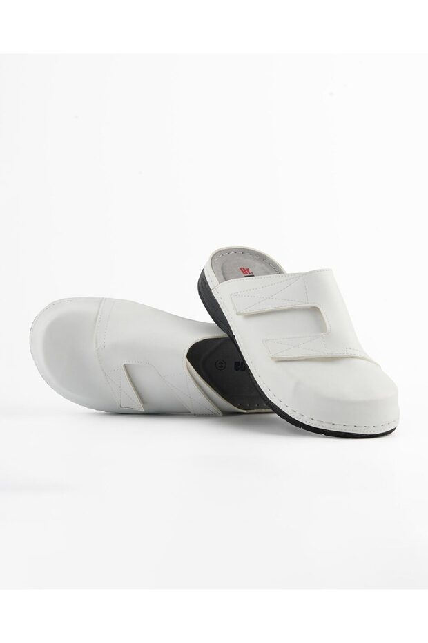 Men's Sabo - White - Comfortable Supportive Structure Stylish Design Soft Sole Suitable for Daily Use - 1