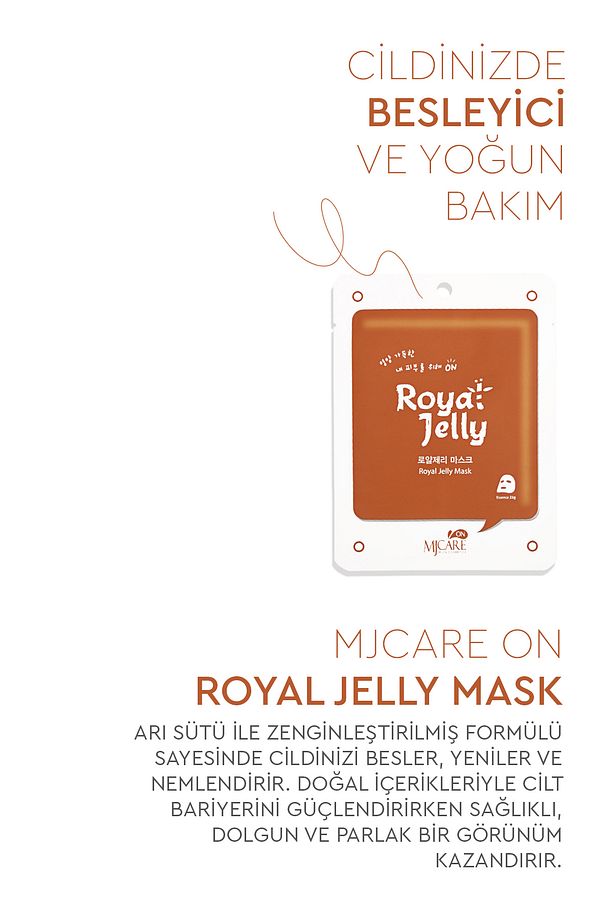 On Royal Jelly Mask - Arı Sütü Içeren Maske - 5
