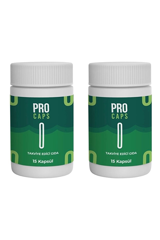 2 Adet Pro Caps Bitkisel Takviye Edici Gıda Procaps - 1
