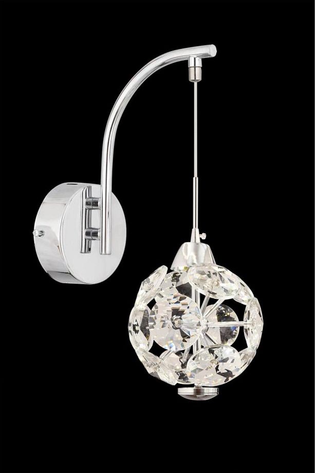 İstanbul Avize Dali Aplik Tekli Gümüş 3 Renk Ledli Modern Led Aplik - 6