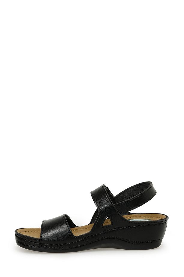 162567.z3fx Siyah Kadın Comfort Sandalet - 3