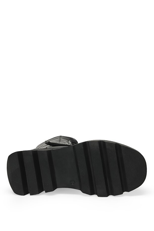 22k-950 2pr Siyah Kadın Rock Bot - 4