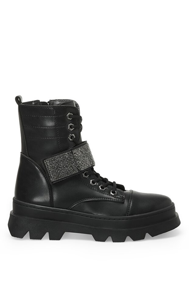 22k-950 2pr Siyah Kadın Rock Bot - 1