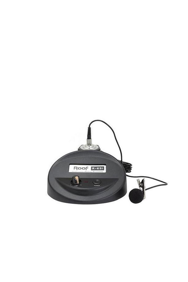R-651 Volum Kontrollü Kürsü Yaka Mikrofonu - Cami Mikrofonu - 1