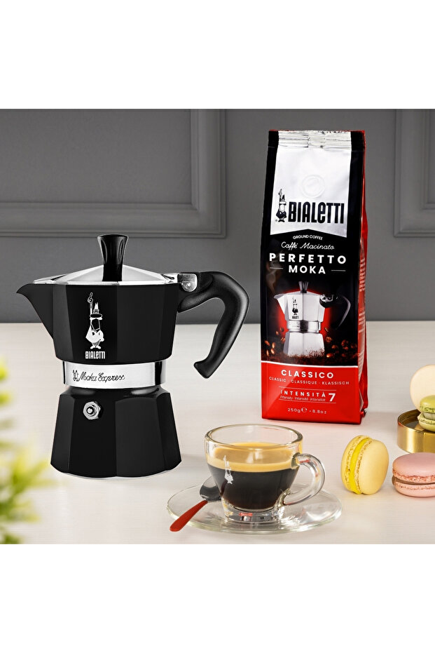 Moka Express Siyah (6 CUP) - 5