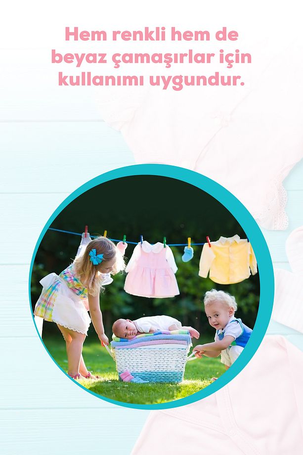 Bitkisel Vegan Bebek Çamaşır Deterjanı 1500 ml X 2 Adet - 4