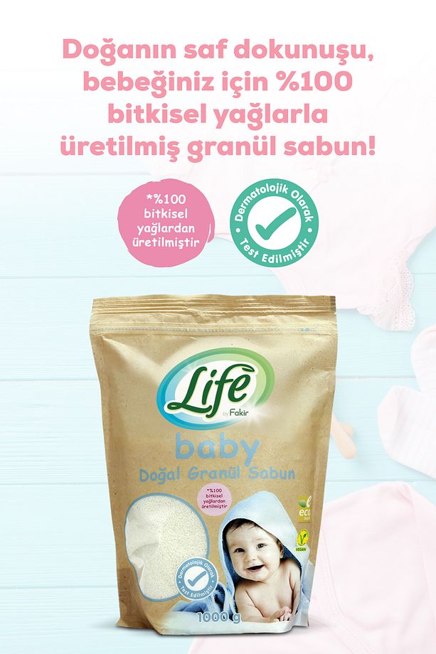 Baby Granül Sabun Ve Bitkisel Toz Deterjan Seti - 3