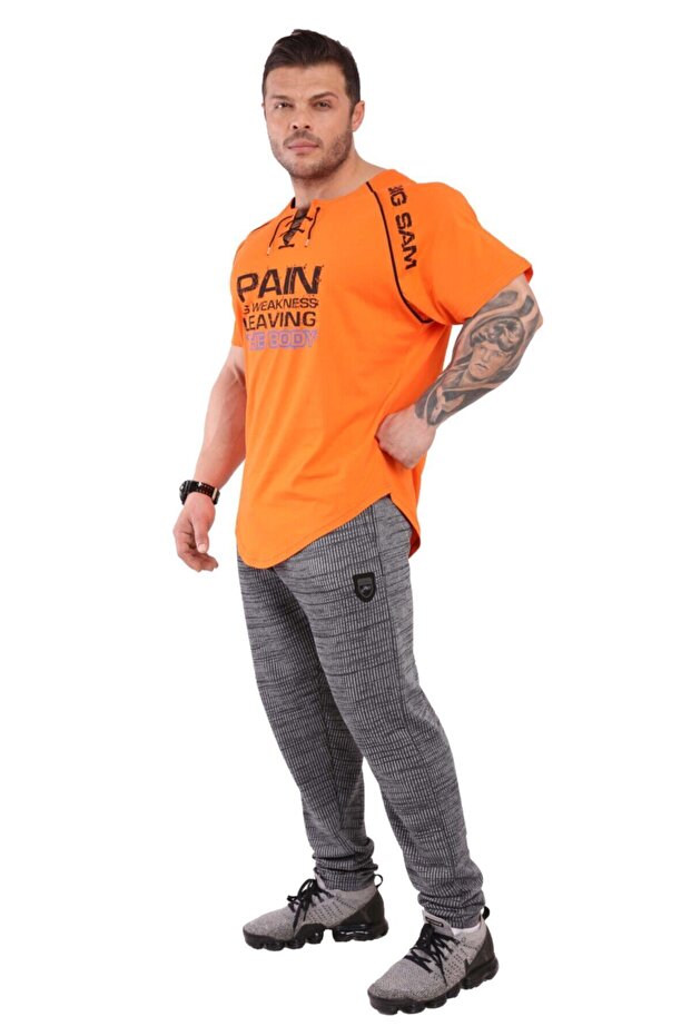 تي شيرت تدريب أساسي بقصة بيضاوية 3249 - 2