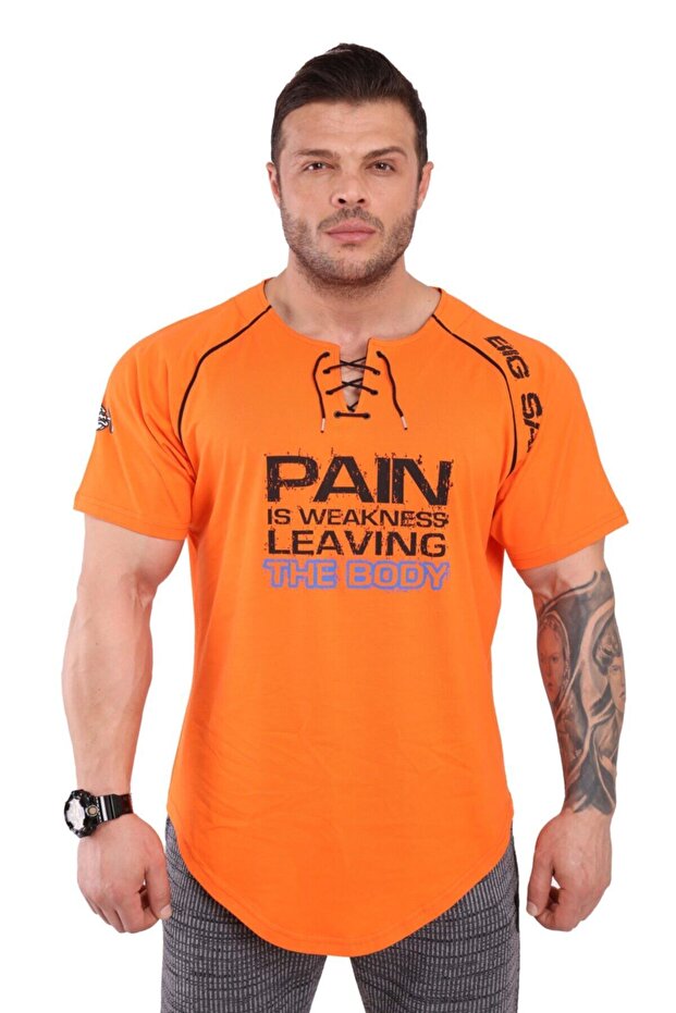 تي شيرت تدريب أساسي بقصة بيضاوية 3249 - 1