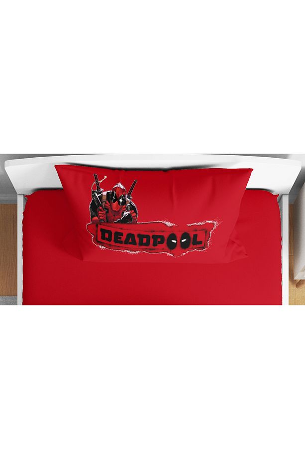 Deadpool 3d Dijital Baskılı Tek Kişilik Genç Erkek Çocuk Nevresim Takımı - 3