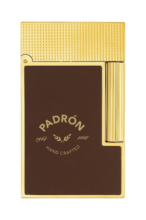 Ligne 2 Limited Edition Padron Çift Soft Alev Kahverengi Puro Çakmağı C16014 - 1