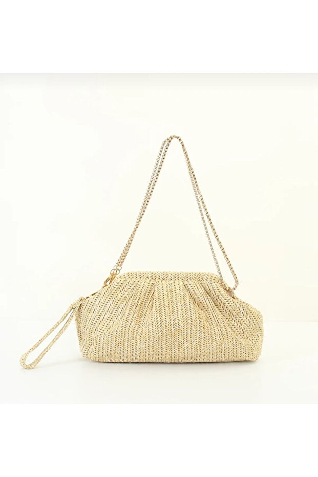 Wicker Summer Girl Shoulder Handbag