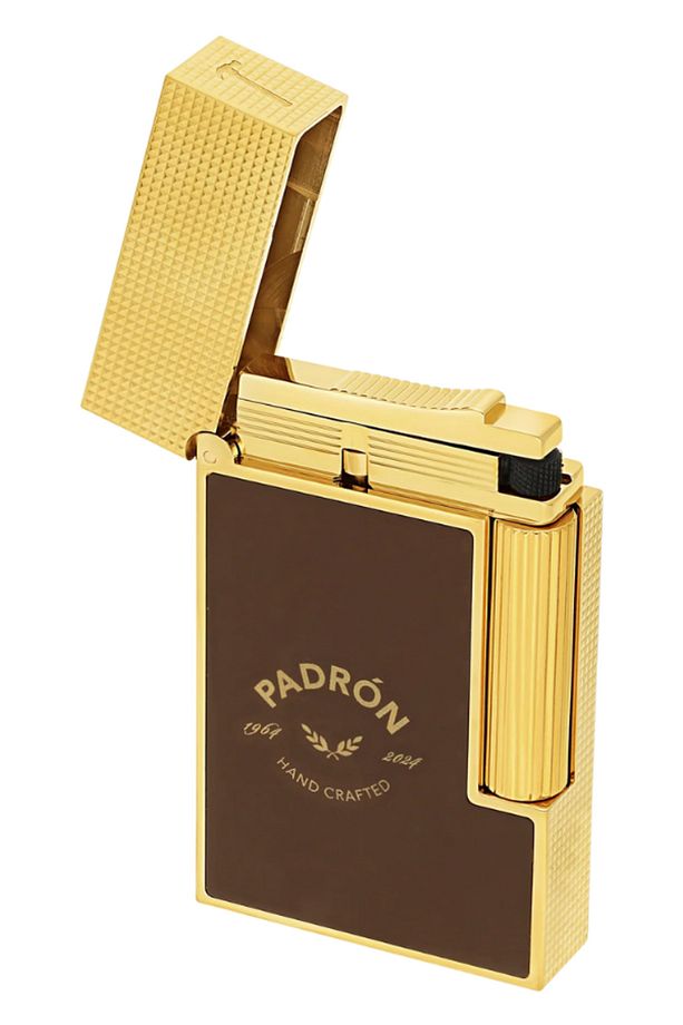 Ligne 2 Limited Edition Padron Çift Soft Alev Kahverengi Puro Çakmağı C16014 - 5