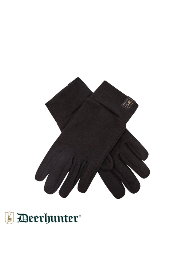 قفازات صوف الملكة أسود M - 1