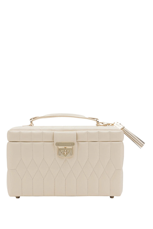 Caroline Medium Size Leather Jewelry Box Lusterloc ™   Lined