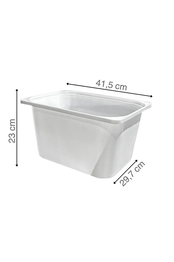 2 ADET Montessori Oyuncak Dolabı Kutusu Saklama Kutusu 41,5x23x29,7 Cm Çocuklar için Aktive Kutusu - 3
