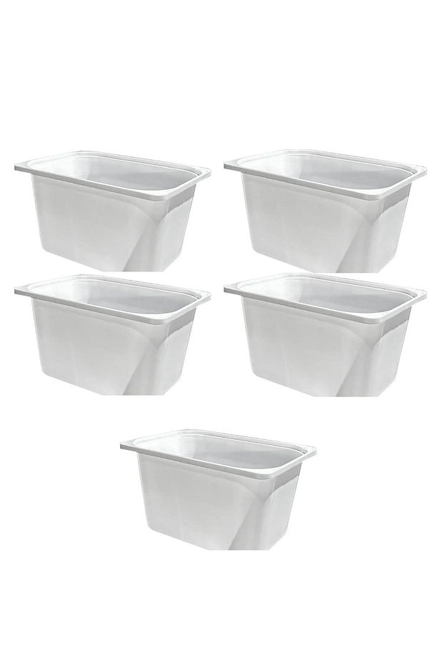 5 ADET Montessori Oyuncak Dolabı Kutusu Saklama Kutusu 41,5x23x29,7 Cm Çocuklar için Aktive Kutusu - 1