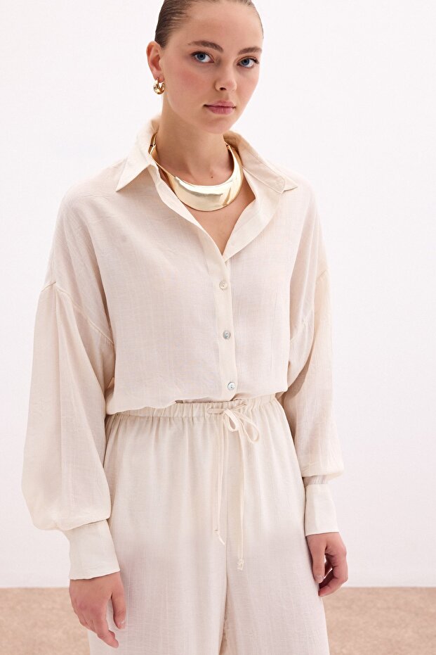 Salaş Gömlek - Taş - 3