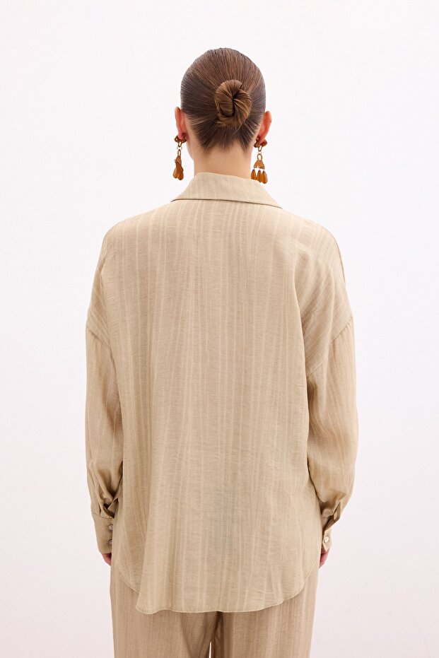 Salaş Gömlek - Haki - 9