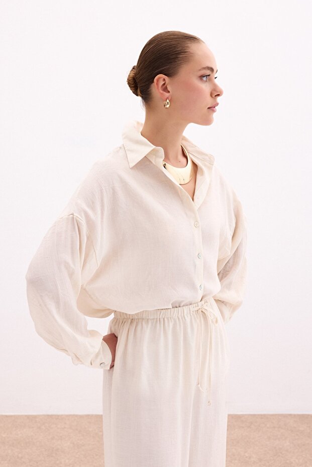 Salaş Gömlek - Taş - 6