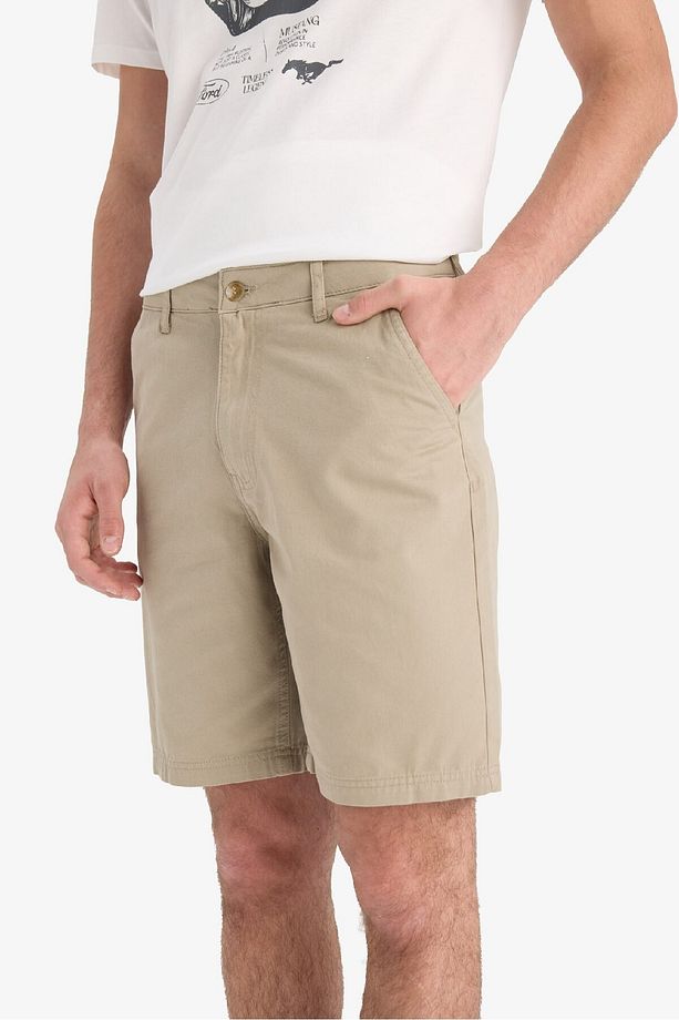 %100 Pamuk Regular Fit Bermuda Şort E1231AX25SM - 5