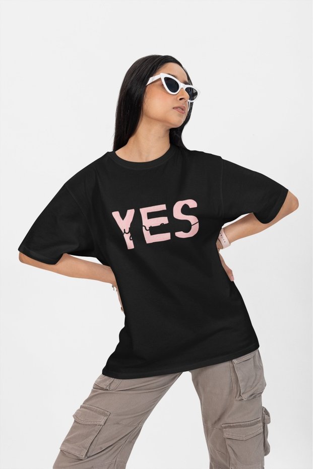 100% Cotton Men/Women -Yes You Com- Transfer Printed Round Neck Short Sleeve T-Shirt