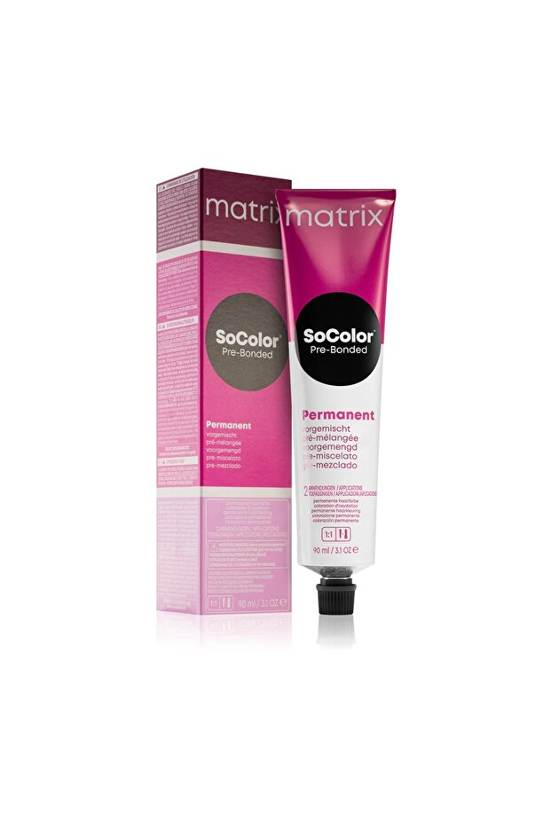 Βαφή μαλλιών, Matrix, SoColor, 8MA, 90ml - 1