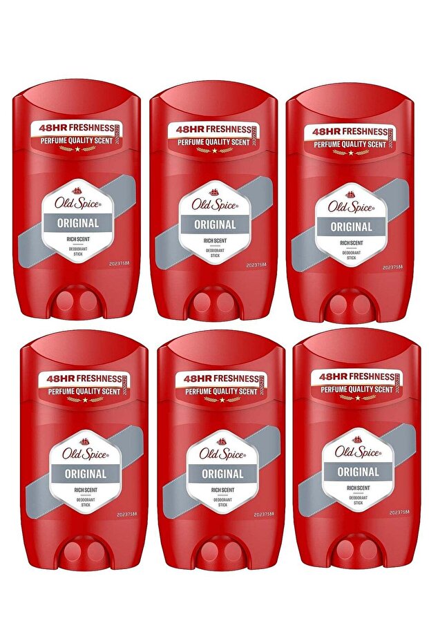 Pack Of 6 Original Deodorant Stick 50ml