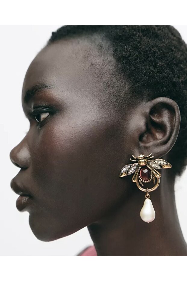 Brand model earring - 2