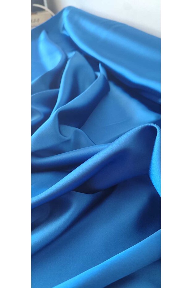 Acetate Satin Cobalt Blue