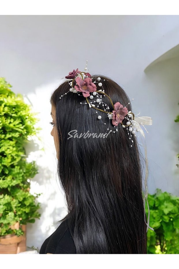 Lohusa Crown and Outdoor Shooting Bride Crown