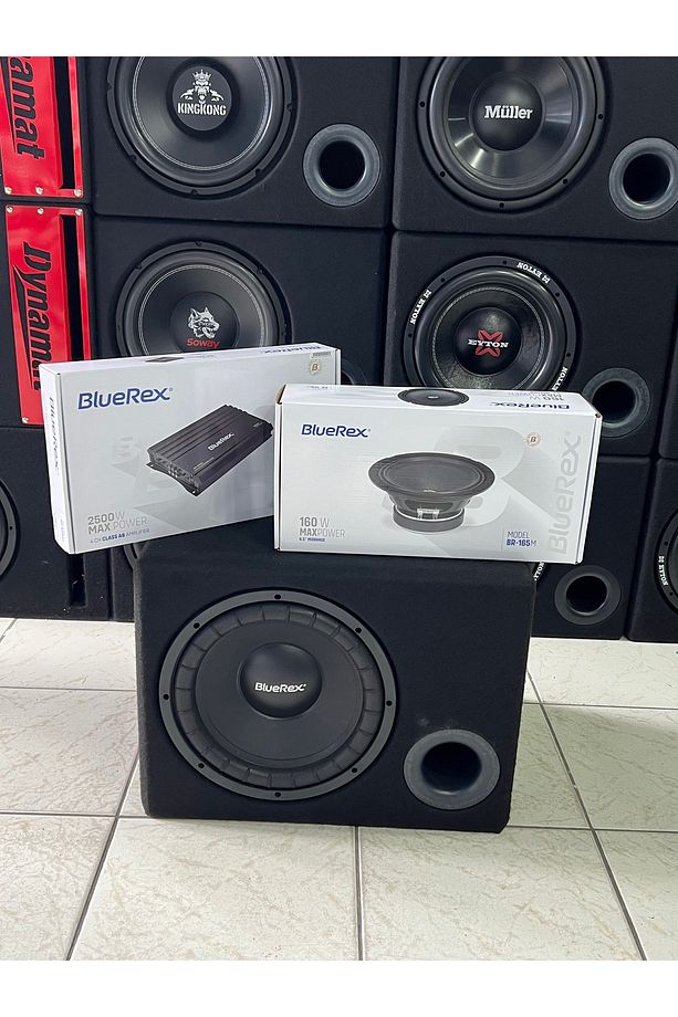 PAKET SES SİSTEMİ DMC BLUREX MARKA ANFİ BAS MİDRANGE DMCGARAJ - 1