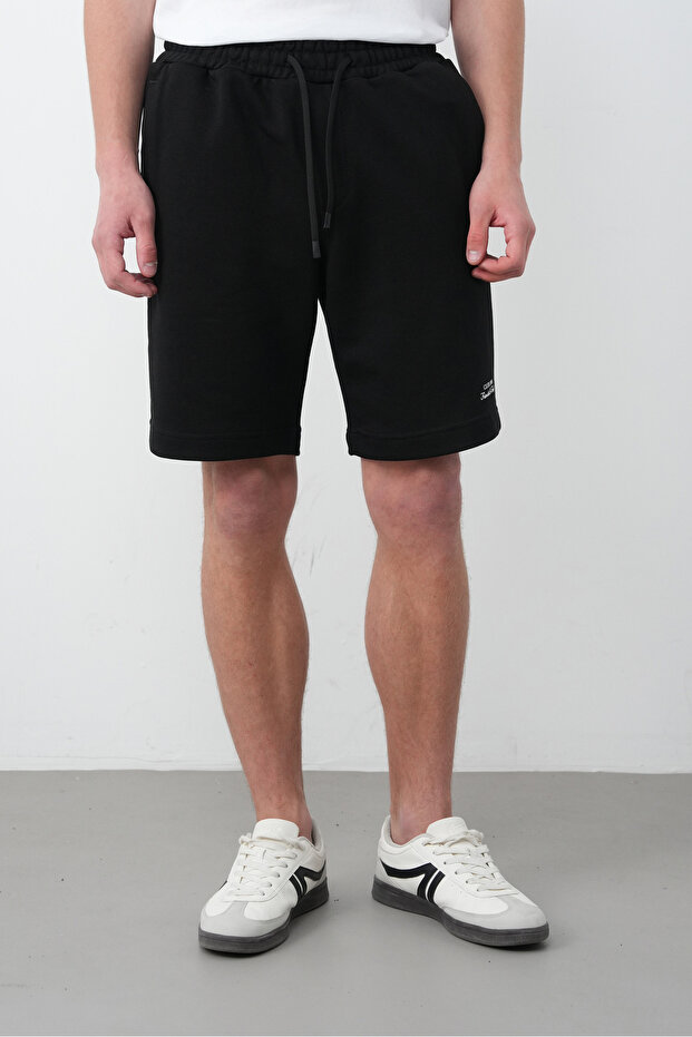 شورت مريح منقوش عادي للرجال - 1