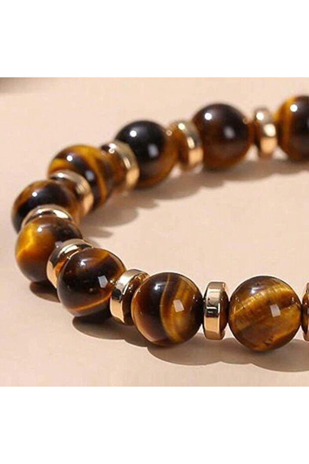 KaplanGözü Bileklik Doğaltaş- Fiziksel Ve Ruhsal Denge- Sorunu- Sindirim Sistemi- Baş Ağrısı - 2